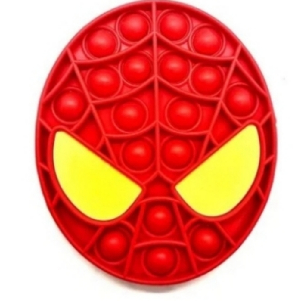 Spiderman Pop It Fidget Toy Spidey